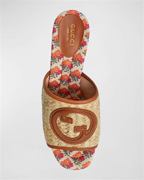 gucci slides women not fake|authenticate gucci marmont raffia slides.